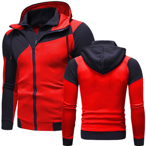Veste d'hiver haut de gamme sur mesure à double couche pour hommes, pull personnalisé par les fabricants avec motif patchwork - Product Image 4