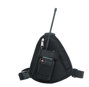 वॉकी टॉकी दोहन छाती जेब पैक पाउच पिस्तौलदान बैग ले जाने के लिए Baofeng <span class=keywords><strong>UV</strong></span>-<span class=keywords><strong>5R</strong></span> <span class=keywords><strong>UV</strong></span>-13 प्रो <span class=keywords><strong>UV</strong></span>-9R BF-888S TYT दो तरह रेडियो - Product Image 4