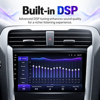 Autoradio Android 16 HANTUE pour Ford Mondeo Fusion 2012 2013 2014-2019, Navigation GPS, Lecteur Multimédia et Unité Radio