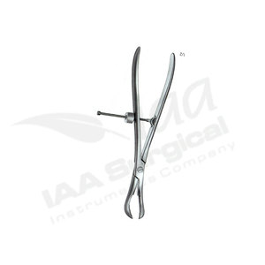 Pinza Quirúrgica para Sujeción de Huesos, Acero Inoxidable, Instrumento Ortopédico de Grado Hospitalario, Reutilizable - Product Image 3