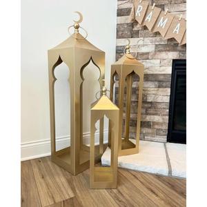 Faroles Decorativos Estilo Marroquí, Portavelas Resistentes al Calor, Estilo Islámico, Farol de Lujo para Ramadán, Artículos de Decoración para el Hogar para Eid - Product Image 2