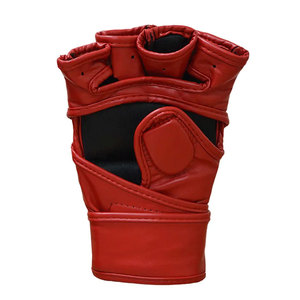 ถุงมือ MMA ทนทานสำหรับการต่อสู้ระดับมืออาชีพ พร้อมสายรัดข้อมือแบบตะขอเกี่ยวที่ปลอดภัย สำหรับการชกมวย - Product Image 4