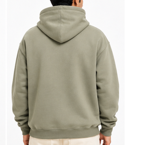 Sweat-shirts à capuche en molleton de coton de haute qualité pour hommes, coupe oversize, à manches longues, avec poche, style streetwear décontracté, vente en gros USA - Product Image 2