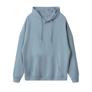 Mens Full <b>Zip</b> Hoodie Plain Hooded Sweatshirt Cotton Fleece Casual Long Sleeve Drawstring <b>Zip</b> <b>Up</b> <b>Jacket</b> - Product Image 3