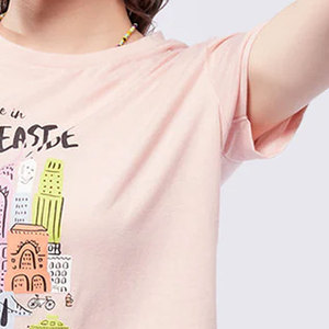 Top Corto Estampado para Mujer, Diseño Casual, Transpirable, Ajustado, Elegante, Nueva Llegada, Alta Calidad, Buen Proveedor, Precio al por Mayor - Product Image 3