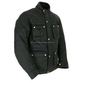 Veste de course de moto imperméable Cardura 600D de haute qualité vêtements de sport à bas prix avec caractéristiques de protection et réfléchissantes - Product Image 6