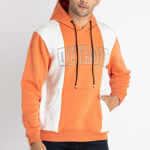 Sudaderas con Capucha para Hombre, Bordadas con Logotipo, de Alta Calidad, 100% Algodón, Felpa, Primavera, Logotipo Personalizado, Bolsillo, Ecológicas - Product Image 1