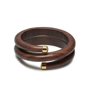 Bracelets en bois imperméables d'inspiration naturelle pour femmes, bijoux légers, couleurs personnalisées pour un port confortable sur de longues heures, idéal pour les affaires - Product Image 4