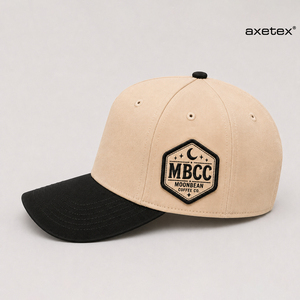 Wholesale Custom Embroidery Logo High Quality 5 Panel Dad Hat Suede Sport Gorras Trendy Outdoor Oem Mens Trucker <b>Cap</b> - Product Image 5