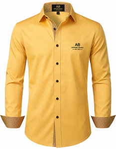 Camiseta de Manga Corta Casual para Hombre, Marca AMY, 100% Algodón, Corte Regular, Lisa, con Logotipo Personalizado al por Mayor - Product Image 1