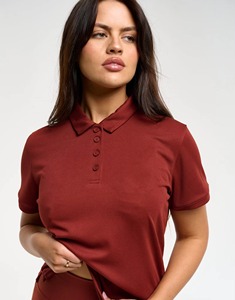 Polo sans manches tendance pour femme, design personnalisé, haute qualité, vente en gros - Product Image 3