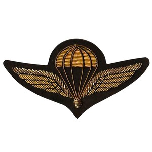 Broderie artisanale au fil de bouillon, badges et écussons brodés sur mesure OEM, fournisseur de haute qualité, taille personnalisée, blazer en cuivre - Product Image 2