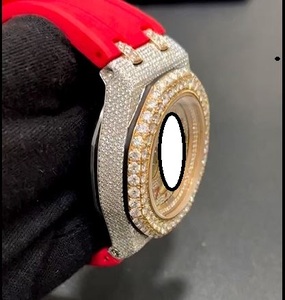 Luxury Men's Mechanical Watch Silicon Band Round Case Sapphire Crystal <b>Chronograph</b> Analog Dial Folding Clasp - Product Image 3