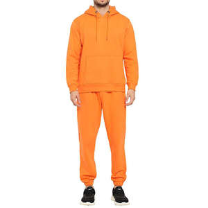 Survêtements personnalisés de haute qualité, design optimal, en molleton uni 100 % coton, à capuche, décontractés, pour l'hiver, vente en gros - Product Image 5