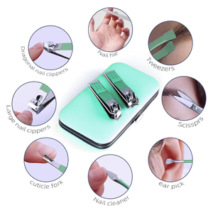 Portable Professional <b>Nail</b> Care <b>Kits</b> with Heavy Duty Stainless Steel Grooming Tools for Home and Travel Use - Product Image 6