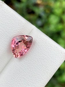 Turmalina rosa natural de forma elegante facetada, piedra preciosa suelta para la elaboración de joyería fina, piedra de cristal. - Product Image 6