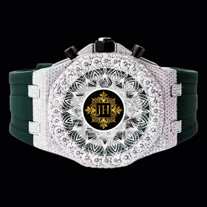 Reloj de Diamantes Moissanite Elegante para Unisex, Reloj de Pulsera de Lujo con Brillantes, Disponible al Mejor Precio, Venta al Por Mayor - Product Image 2