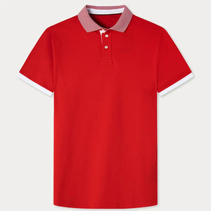 Vente en gros usine – Polos pour hommes brodés avec logo personnalisé, 100 % coton respirant, style décontracté – Promotion - Product Image 5