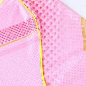 Conjunto Deportivo para Hombre, Camiseta de Fútbol Rosa con Cuello en V y Estampado Geométrico, Pantalones Cortos Negros, Malla Transpirable, para Adultos, Todas las Temporadas - Product Image 4