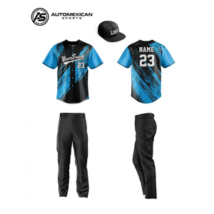 Uniforme de baseball scolaire personnalisé, maillot, pantalon, casquette pour les équipes universitaires, les joueurs jeunes, vente en gros OEM ODM - Product Image 3