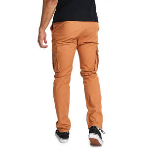 Pantalon cargo pour homme de haute qualité, fabriqué en usine, coupe droite, taille mi-haute, léger et écologique 2026 - Product Image 4