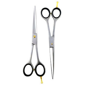 Ciseaux de coiffeur professionnels, anti-rouille, en acier inoxydable VG10, tranchants, pour droitiers, avec logo personnalisé - Product Image 4