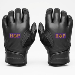 Gants de frappeur de baseball en cuir de mouton de qualité supérieure, nouveau style 2026, gants de frappeur de baseball personnalisés à manchette courte - Product Image 1