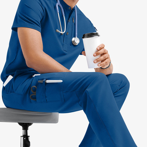 Nouveauté - Pantalon de jogging médical unisexe pour hôpital - Blouse de médecin - Pantalon - 100% polyester/coton - Haute qualité - Product Image 4