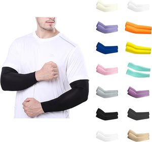 2 pares de mangas de compresión para brazos, mangas de compresión refrescantes con protección UV para ciclismo, actividades al aire libre y deportes - Product Image 4