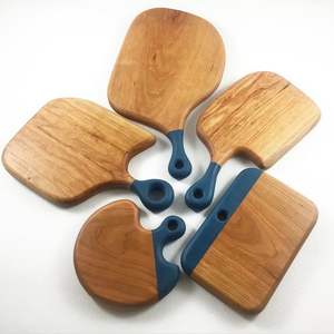 Planche à découper en bois d'acacia avec poignée, planche à découper pour la cuisine, pour servir le fromage et les aliments, charcuterie, style moderne, best-seller - Product Image 6