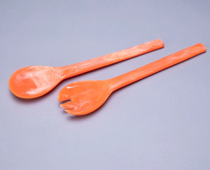 Tenedor y Cuchara de Resina Artesanal de la MEJOR CALIDAD, Altamente Pulidos, con Logotipo Personalizado, Estilo Ángel, para Hogar, Hotel, Restaurantes - Product Image 3