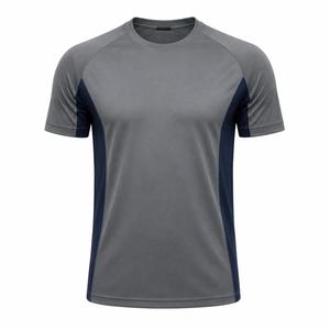 Men's Regular Fit <b>Raglan</b> Short Sleeves O-Neck T-Shirt Solid Color Quick Dry Casual Style Polyester/Cotton Jersey Fabric - Product Image 1