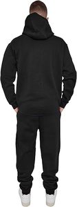 Men's Tracksuits with Zipper Pockets, Full <b>Zip</b> <b>Hooded</b> Sweatsuits 2 Piece Jogging Athletic Sets Long Sleeve Trendy Outfits - Product Image 2
