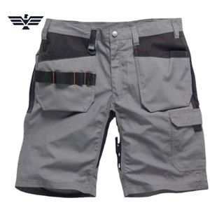 Pantalones Cortos de Trabajo Personalizados para Hombre, Resistentes, con Múltiples Bolsillos, de Algodón y Poliéster, con Logotipo OEM, para Construcción - Product Image 1