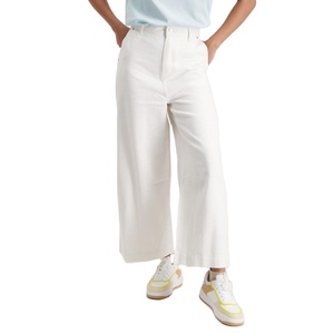 Pantalon cargo évasé et ample en coton respirant et doux pour femme – Vente en gros - Product Image 2