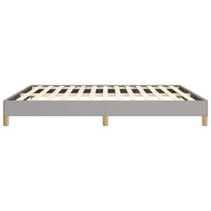 Base de Cama Tapizada en Tela de Poliéster Gris Claro, Madera Contrachapada de Ingeniería, Camas Modernas Tapizadas - Product Image 6