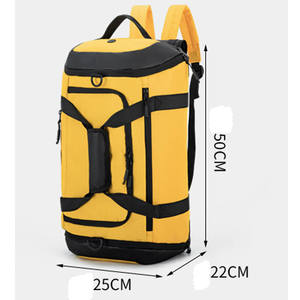 Sac de sport et de voyage multifonctionnel imperméable grande capacité avec logo personnalisé pour yoga, fitness, entraînement et chaussures - Product Image 3