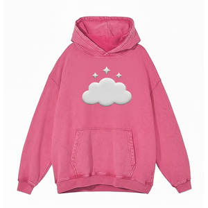 Sudaderas con Capucha de Invierno 100% Algodón con Estampado Puff de Diseño, Detalle de Logotipo en Relieve, Tejido Cálido, Estilo Urbano Moderno e Informal - Product Image 1