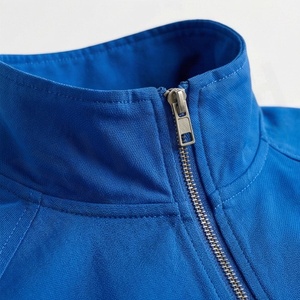 Survêtement unisexe color-block avec fermeture éclair intégrale, style sportif, idéal pour l'automne, en polyester respirant, coupe classique - Product Image 4