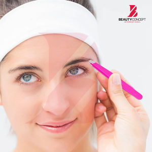 Pinzas para Cejas de Color Rosa, Resistentes al Óxido, Duraderas y de Larga Duración, con un Rendimiento Suave para la Depilación - Product Image 5