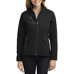 Chaqueta Softshell para Mujer, Cómoda, Ligera, con Logotipo Personalizado Disponible, para Viajes al Aire Libre, Uso Casual - Product Image 1