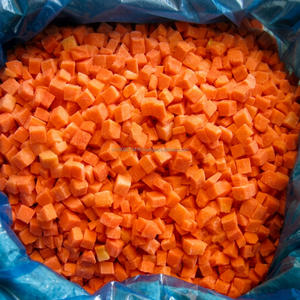 KMI IQF Tiefgefrorene Geschälte Karotten Roh für Lebensmittelverarbeitung Geschnitten Vakuumverpackt Ganze Ware aus Vietnam - Product Image 3