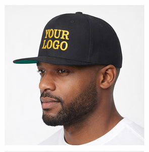 Gorra Snapback Personalizada con Bordado 3D, Gorra de Béisbol de Algodón con Visera Plana, OEM, Venta al Por Mayor, Marca Privada, Gorra de 6 Paneles 2026 - Product Image 1