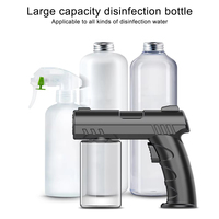 Pistolet pulvérisateur nano désinfectant à lumière bleue rechargeable, pulvérisateur de brouillard nano sans fil, atomiseur désinfectant portatif sans fil