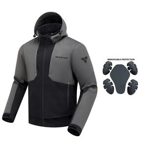 Veste Softshell Moto Homme Grande Taille Anti-UV Ignifuge Respirante Séchage Rapide Imperméable Coupe-Vent Vente en Gros - Product Image 1