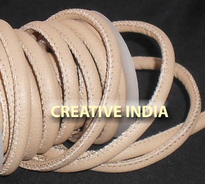 High Quality Waxed Nappa Leather Drawcord Eco-Friendly Stitched DIY Craft Findings <b>for</b> Garment Home Textile Jewelry Accessories - Product Image 3