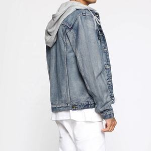 Nouvelle mode automne hiver veste en jean à manches longues en coton noir pour hommes veste en jean - Product Image 6