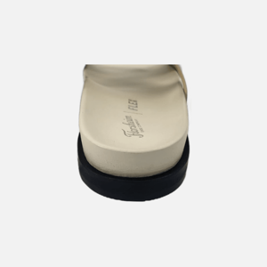Sandalias de mujer Cow Js Veta con punta abierta, sin cordones, con amortiguación de aire, entresuela de EVA, suela de goma, forro de piel de oveja, antideslizantes, para oficina. - Product Image 2