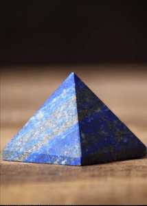 Natural Lapis Lazuli <b>Crystal</b> Pyramid Premium Lapis Stone Pyramid Handcrafted Lapis Lazuli Pyramid Natural Lapis <b>Crystal</b> Healing - Product Image 3