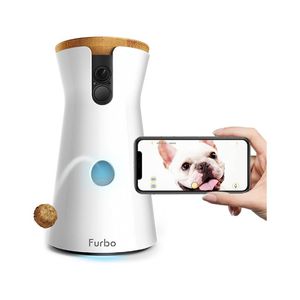 กล้อง Furbo สำหรับสุนัข พร้อมฟังก์ชั่นโยนขนม, ความละเอียด Full HD, เชื่อมต่อ WiFi, เสียงสองทาง และรองรับ Alexa - Product Image 1